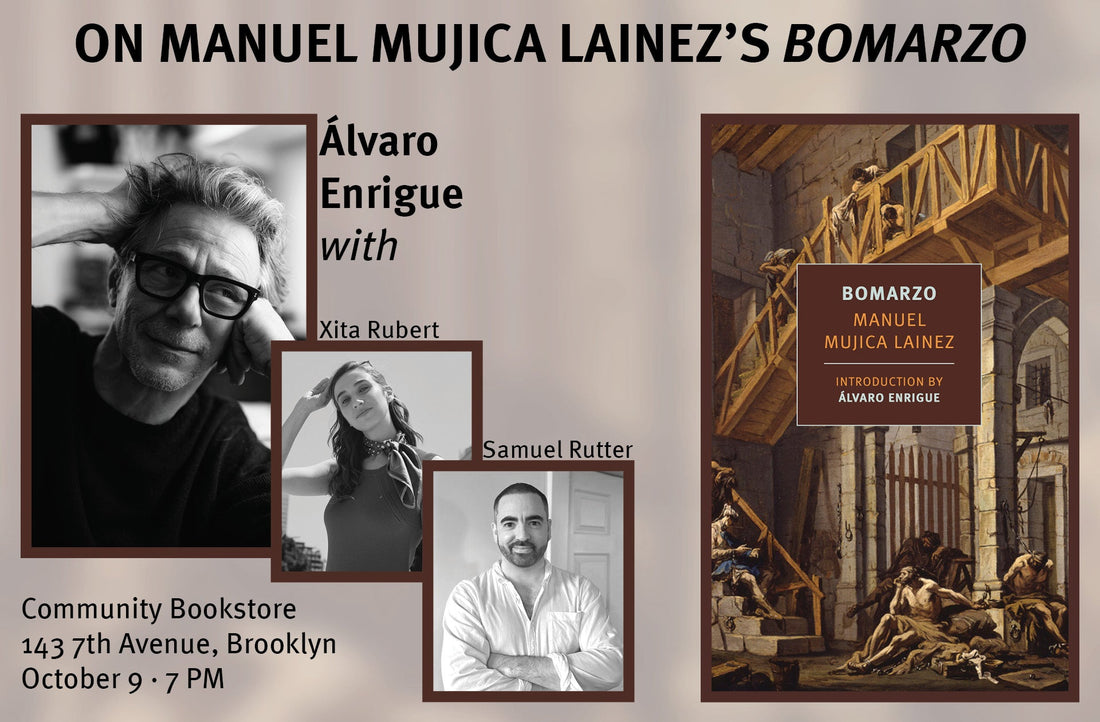 Álvaro Enrigue presents Bomarzo at Community Bookstore, NYC