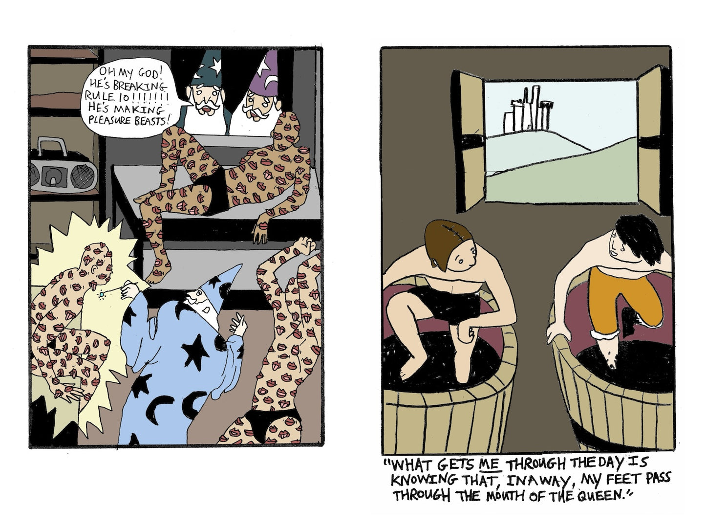 Creased Comics